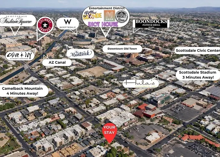 Сasa de vacaciones Viognier - In Old Town - Walk To Fashion Square Scottsdale